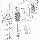 MFS40A CYLINDER HEAD & OIL PUMP