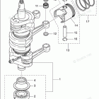 MD90C2 PISTON & CRANK SHAFT