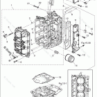 MFS40A CYLINDER & CRANK CASE