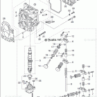 MFS20C CYLINDER HEAD & OIL PUMP