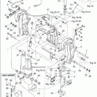 MD40B2 BRACKET (2) POWER TRIM & TILT  /  GAS ASSIST