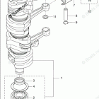 MD115A2 PISTON & CRANK SHAFT