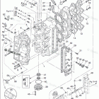 MD75C2 CYLINDER & CRANK CASE
