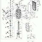 MFS50A CYLINDER HEAD & OIL PUMP
