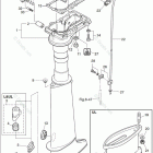 MFS4D DRIVE SHAFT HOUSING & SHIFT