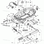 MFS5DLPG BOTTOM COWL & TILLER HANDLE