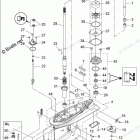 MFS115A GEAR CASE, DRIVE SHAFT