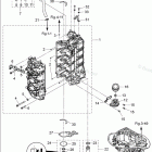 MFS115A CYLINDER & CRANK CASE