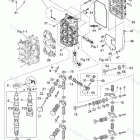 MFS30C CYLINDER HEAD & OIL PUMP