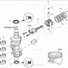 MFS60A PISTON & CRANK SHAFT