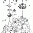 MFS115A PULLEY & TIMING BELT