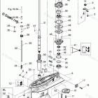 MFS40A GEAR CASE, DRIVE SHAFT