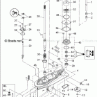 MFS115A GEAR CASE, DRIVE SHAFT