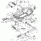 MFS5DLPG BOTTOM COWL & TILLER HANDLE