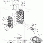 MFS115A CYLINDER & CRANK CASE