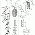 MFS60A CYLINDER HEAD & OIL PUMP