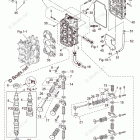 MFS30C CYLINDER HEAD & OIL PUMP