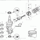 MFS40A PISTON & CRANK SHAFT