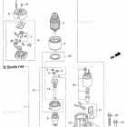BFT75AK1 STARTER MOTOR