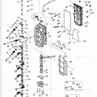 MFS60A CYLINDER HEAD & OIL PUMP