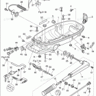 MFS5C BOTTOM COWL & TILLER HANDLE