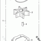 BFT115A Water Pump Impeller Kit (1)