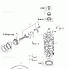 BFT75AK1 Crankshaft  /  Piston  /  Flywheel