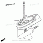BFT115A Gear Case Assy.