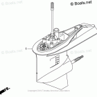 BFT75AK1 Gear Case Assy.