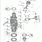 XF425NSB7 Crankshaft Piston