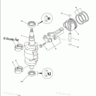 T9.9LPB Crankshaft Piston