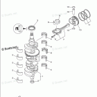 LF150XB Crankshaft Piston