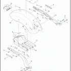 FXST 1BVJ SOFTAIL STANDARD (2021) FENDERS AND SUPPORTS, REAR - FLSL, FXBBS, FXST
