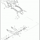 FLHTKSE 1TEH CVO ULTRA LIMITED (2020) FRAME AND FORK, REAR AND TOUR-PAK SUPPORT