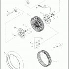 RA1250S 1ZES PAN AMERICA SPECIAL (2021) WHEEL, FRONT, LACED