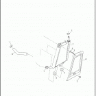 FLSB 1YMJ SPORT GLIDE (2021) COOLANT DISTRIBUTION, AIR-COOLED