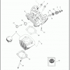 XL883N 4LE2 IRON 883 (2021) CYLINDERS, HEADS AND VALVES