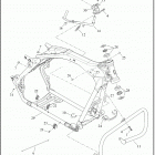 FLHT 1FVC ELECTRA GLIDE STANDARD (2021) FRAME AND JIFFY STAND - FLHR, FLHT, FLHTK, FLHX, F...