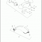 FLHTK 1KEF ULTRA LIMITED (2019) TAIL LAMP AND TURN SIGNALS, REAR - FLHTK, FLHTKL, ...