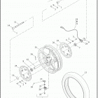 FLHTKSE 1TEH CVO ULTRA LIMITED (2020) Колесо переднее