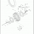 FLHTP 1FMP ELECTRA GLIDE STANDARD POLICE (2020) Колеса перед