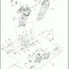 RA1250S 1ZES PAN AMERICA SPECIAL (2021) SHOCK ABSORBER, REAR