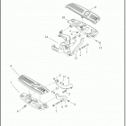 FLHTCUTGSE 1TBH CVO TRI GLIDE (2020) FOOTBOARDS, RIDER