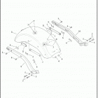 FXLRS 1YWK LOW RIDER S (2021) FENDERS AND SUPPORTS, REAR - FXLR, FXLRS