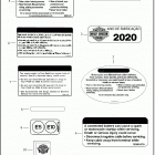 FLHTKSE 1TEH CVO ULTRA LIMITED (2021) Лейбл предостережения