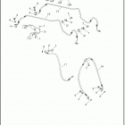 FXFB 1YKJ FAT BOB (2019) BRAKE LINES, FRONT, ABS - FXFB, FXFBS