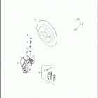 FLRT 1MCP FREEWHEELER (2021) BRAKE CALIPER, REAR