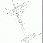 FXST 1BVJ SOFTAIL STANDARD (2021) FORK BRACKETS, FRONT - FXBBS, FXST