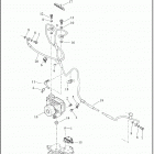 FLHTP 1FMP ELECTRA GLIDE STANDARD POLICE (2020) BRAKE LINES AND MODULE, REAR - ABS
