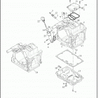 FLSB 1YMJ SPORT GLIDE (2021) TRANSMISSION HOUSING, TOP COVER AND OIL PAN